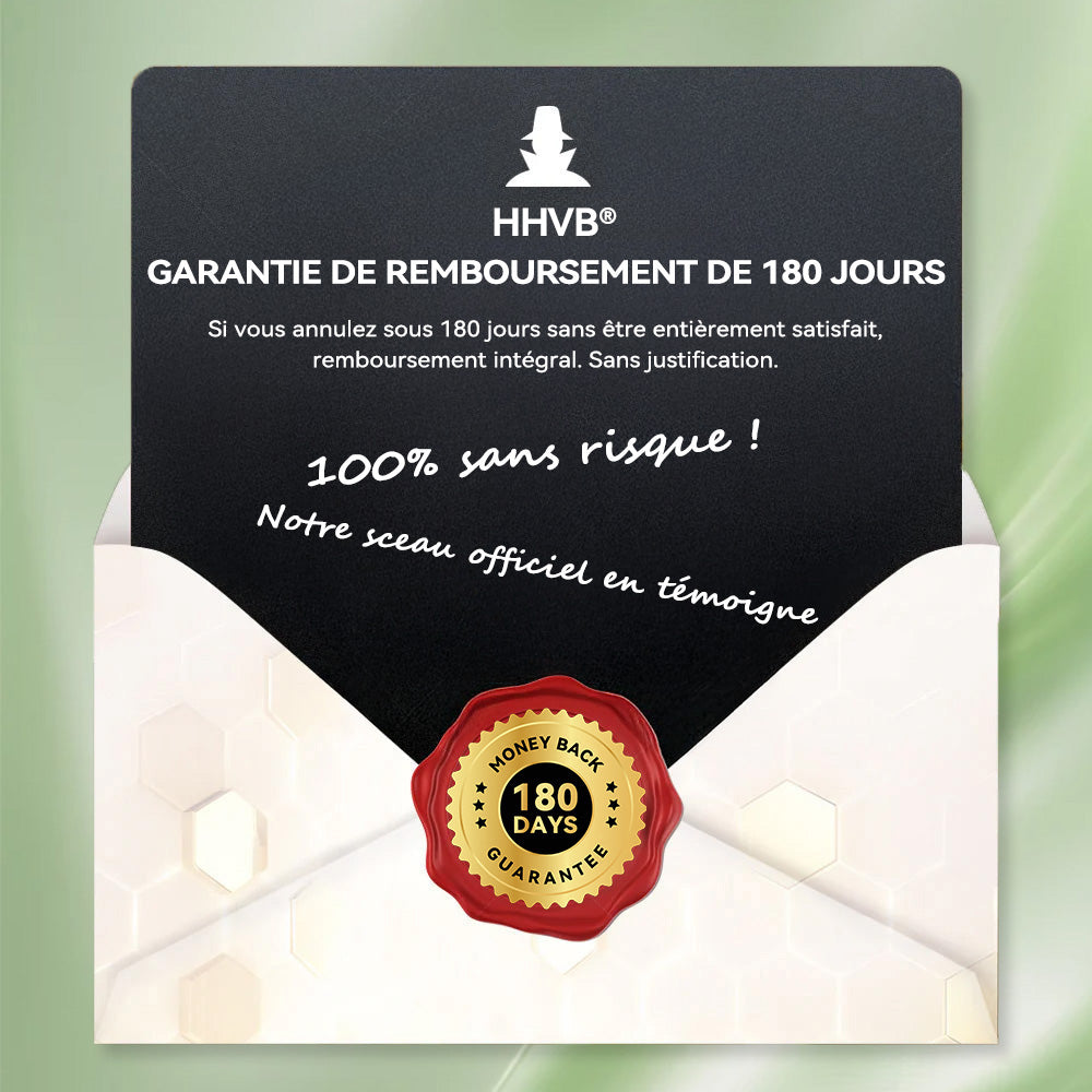 Profitez d'une réduction de 30 % sur HHVB pendant une durée limitée. En achetant 6 boîtes à la fois (soit 42 jours d'utilisation), vous bénéficierez non seulement d'un effet stable, mais aussi d'une offre combinée très avantageuse ! 👍